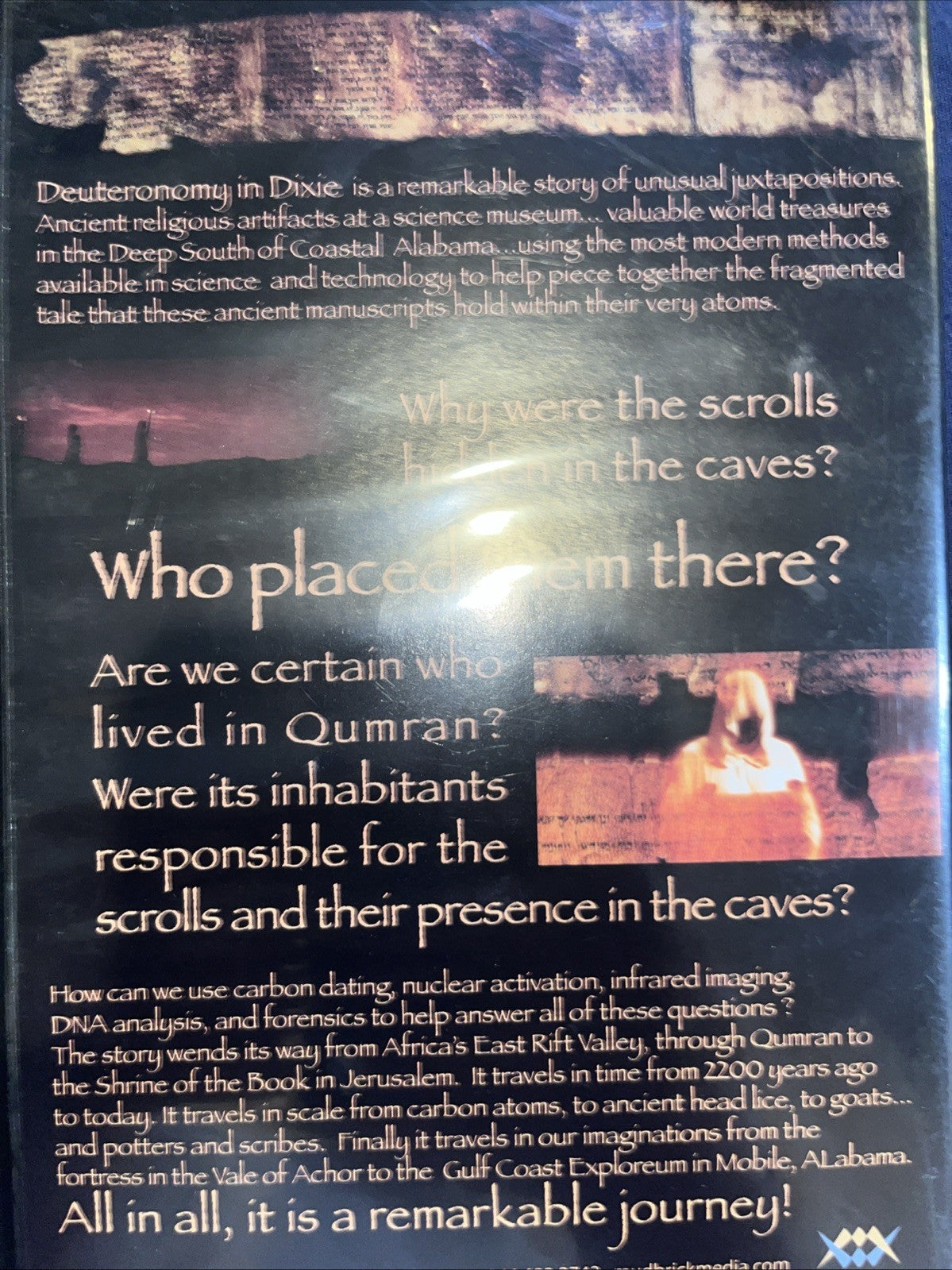 Deuteronomy In Dixie (DVD) Sealed