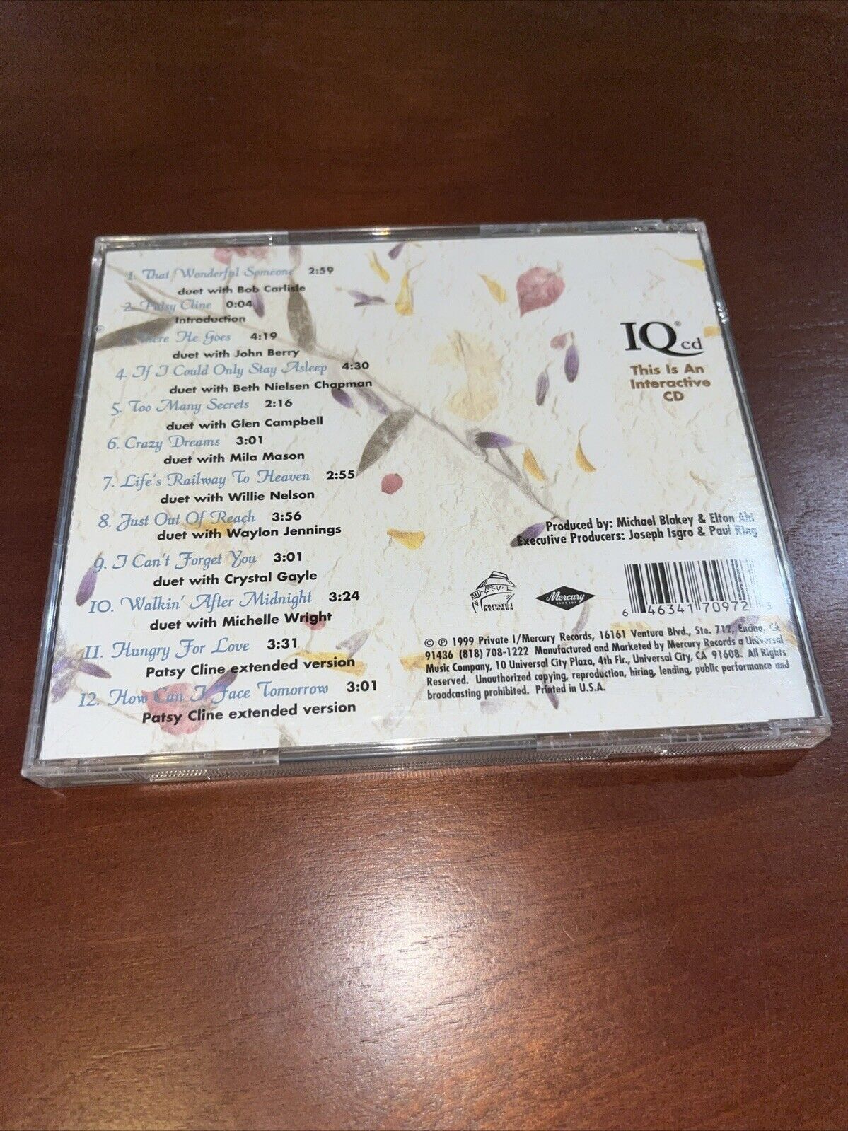 Duets, Vol. 1 by Patsy Cline NEW