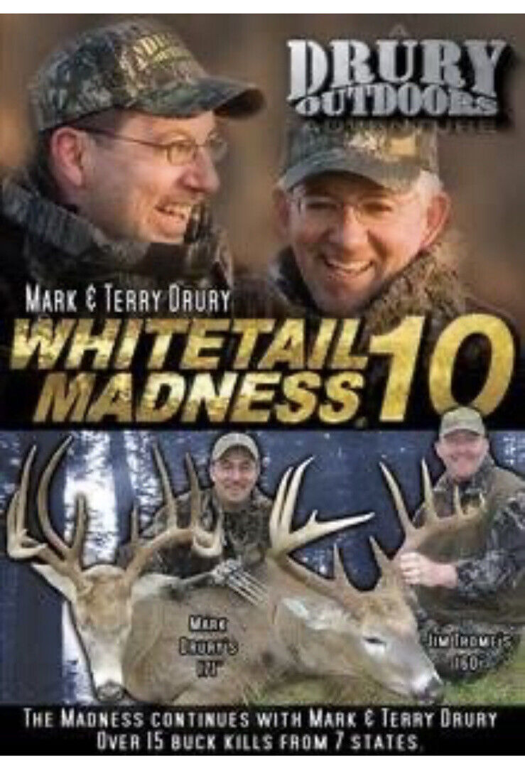 Drury Outdoors Whitetail Madness 10 Hunting DVD