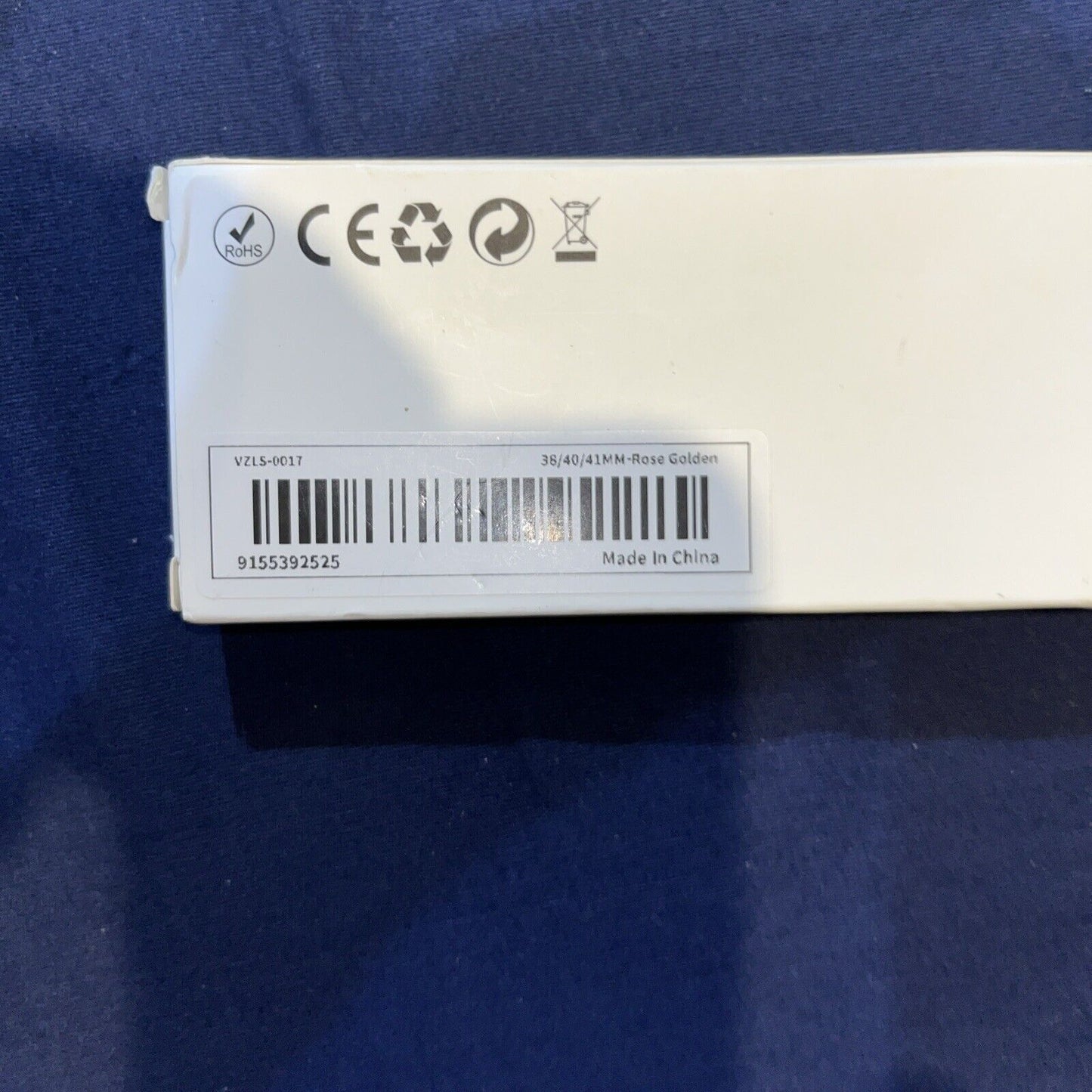 Rose Gold Apple Watch Band fits 38/40/41mm Series 4,5,6,7,8,9 & SE