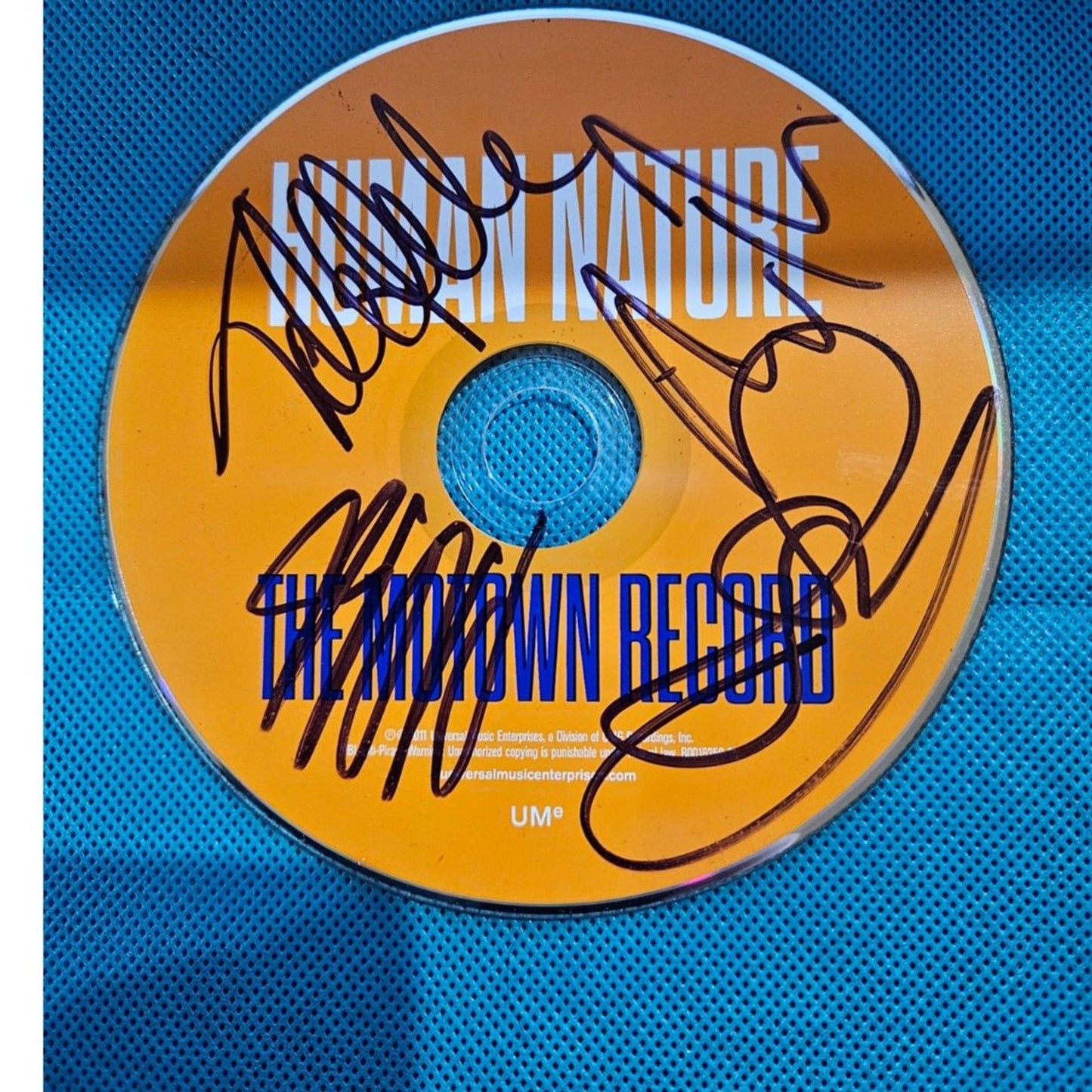 Autographed - Human Nature: The Motown Record (DVD). Tested. No Scratches.