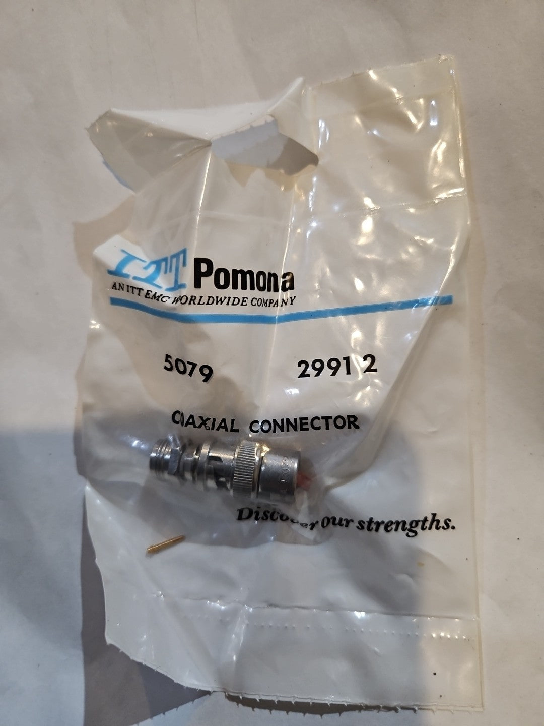 ITT Pomona 5079 29912 Coaxial BNC Twist Lock Connector. Multiple Item Discount