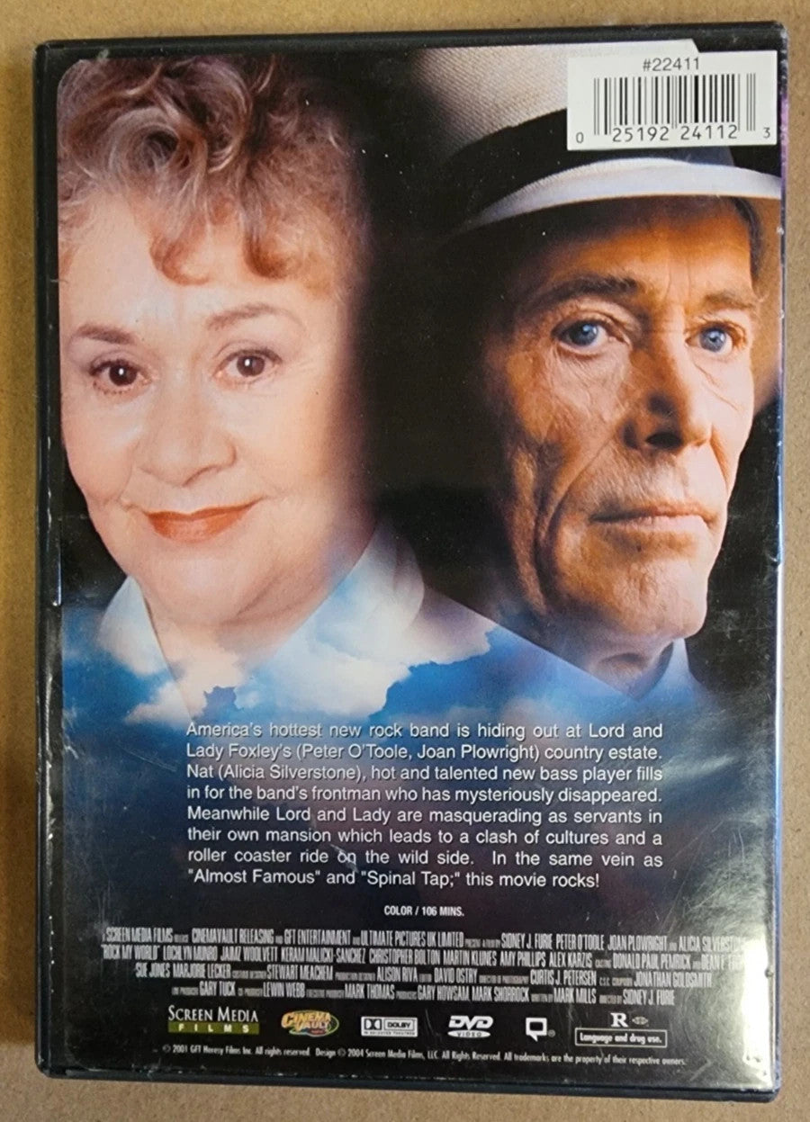 Rock My World (DVD, 2002) Alicia Silverstone, Peter O’Toole - Tested - New Case