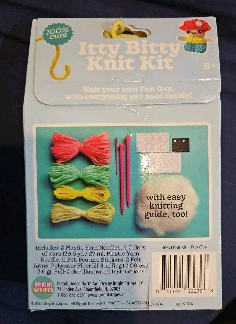 Fun Guy Itty Bitty Knit Kit