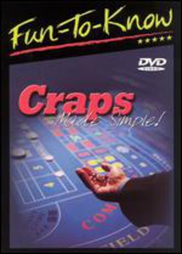 Fun-To-Know: Craps Made Simple! (DVD, 2004) - Master the Rules of Craps - NEW