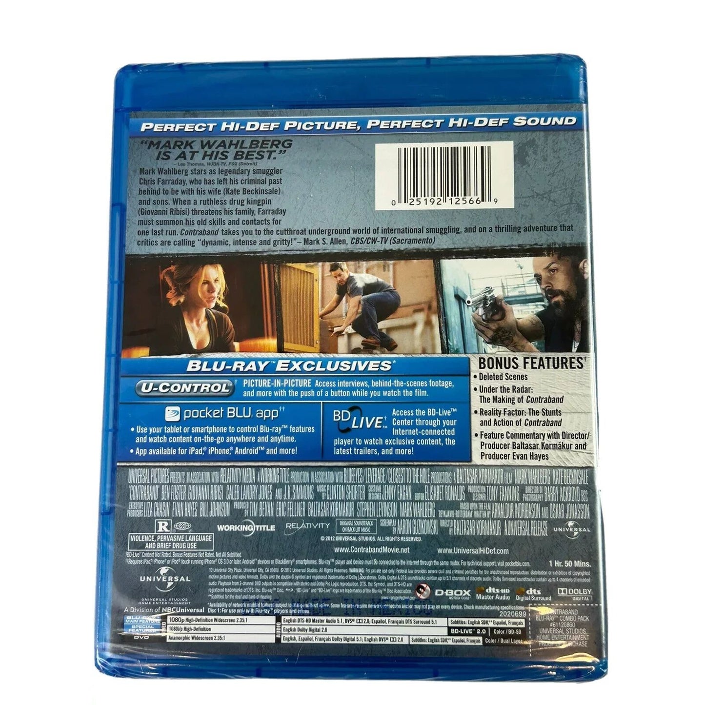 Contraband (Bluray / DVD) Brand New