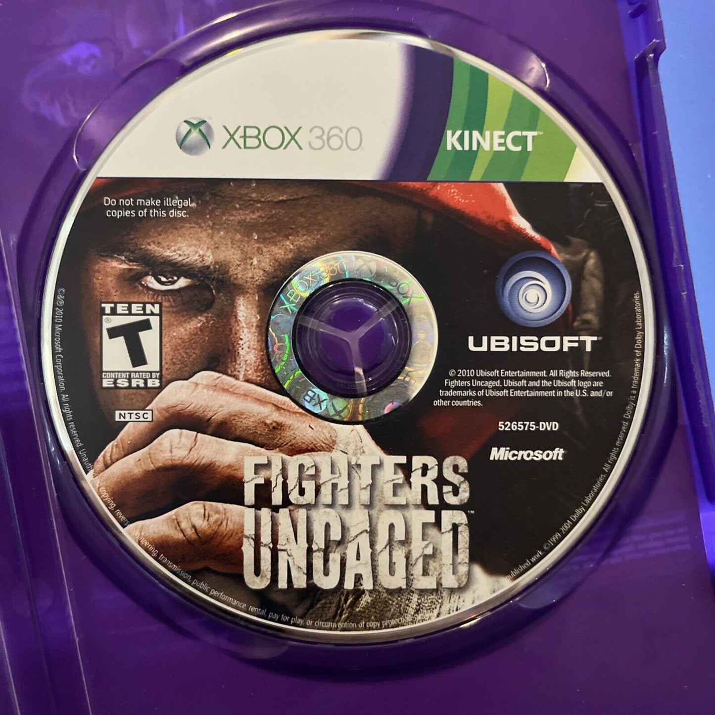 Fighters Uncaged - Xbox 360 - Tested. No Scratches. New Case. Resealed. W/Manual