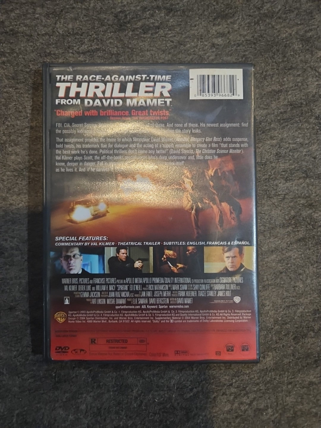 Spartan : Widescreen Edition