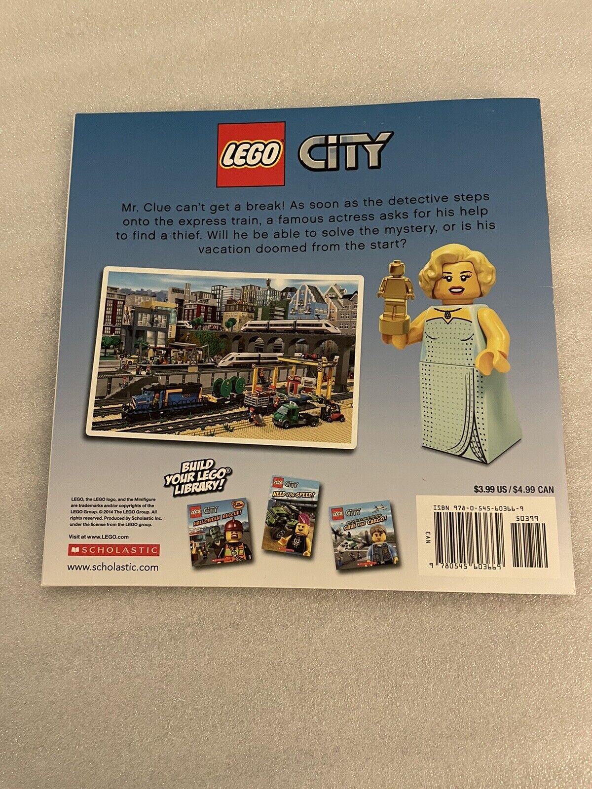 Lego City: Mystery on the Lego Express (Scholastic September 2014)