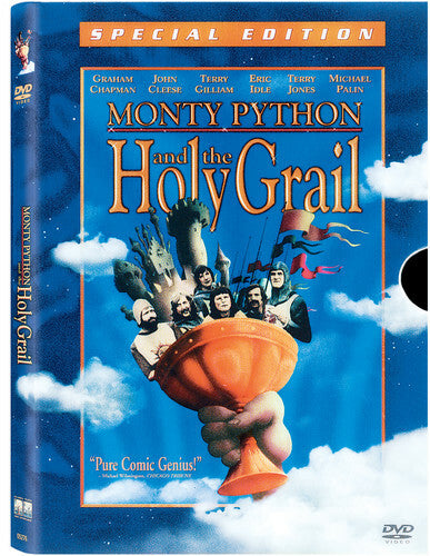 Monty Python and the Holy Grail (DVD, 1975) Slim Case. Cropped Cover