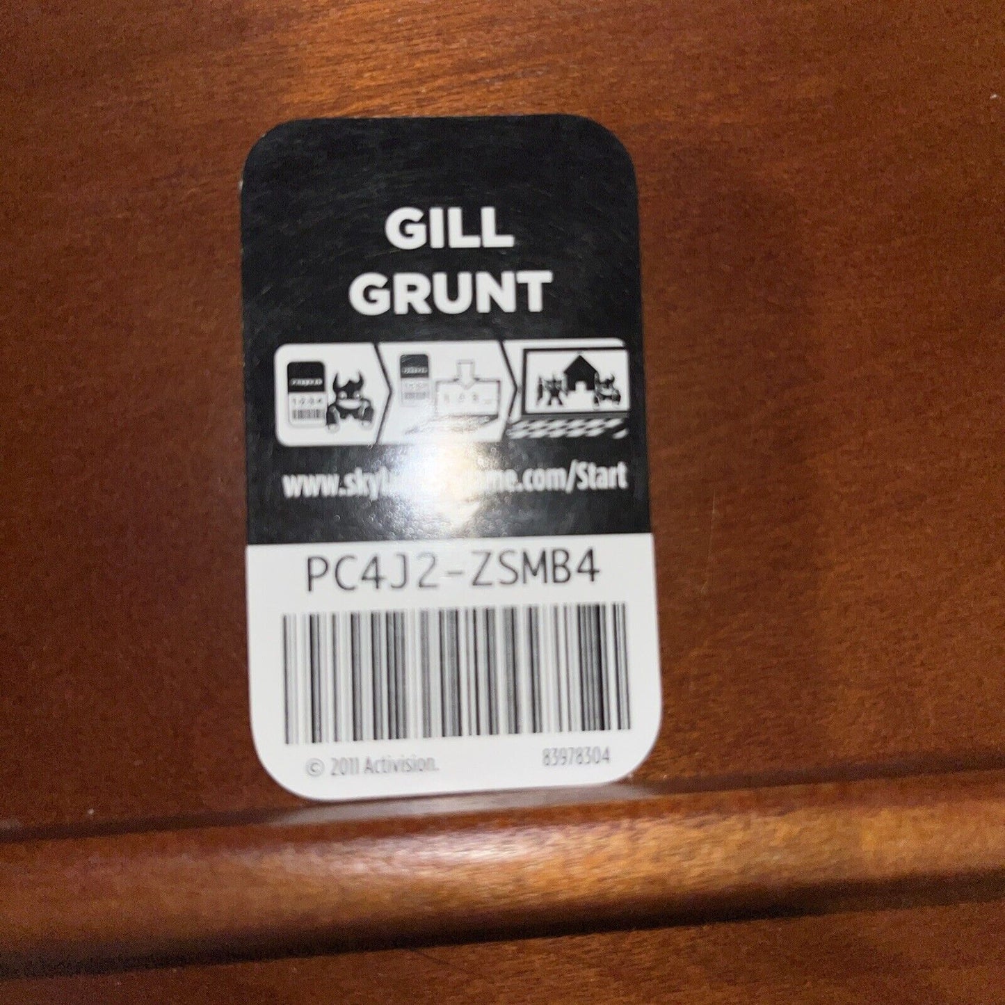 Skylanders Gill Grunt With Cards 