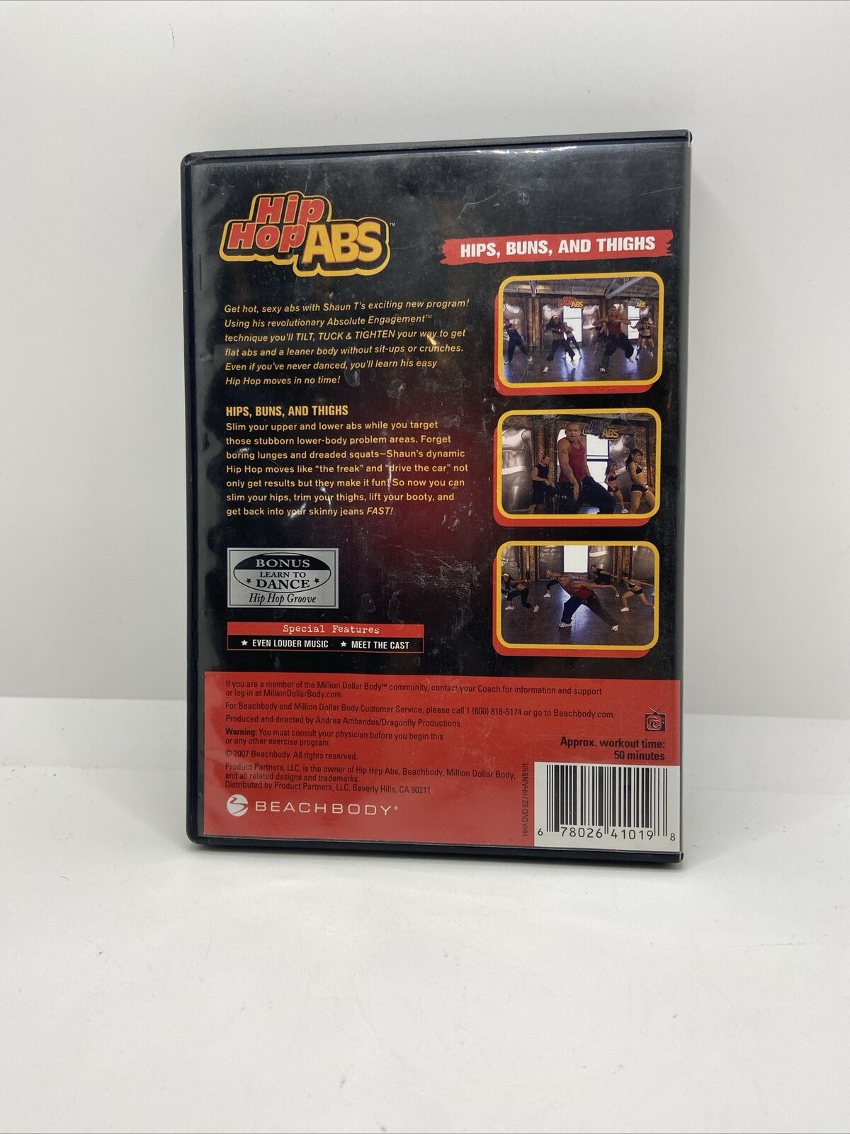 Hip Hop Abs Last Minute Abs DVD Exercise Fitness Brand New Sealed