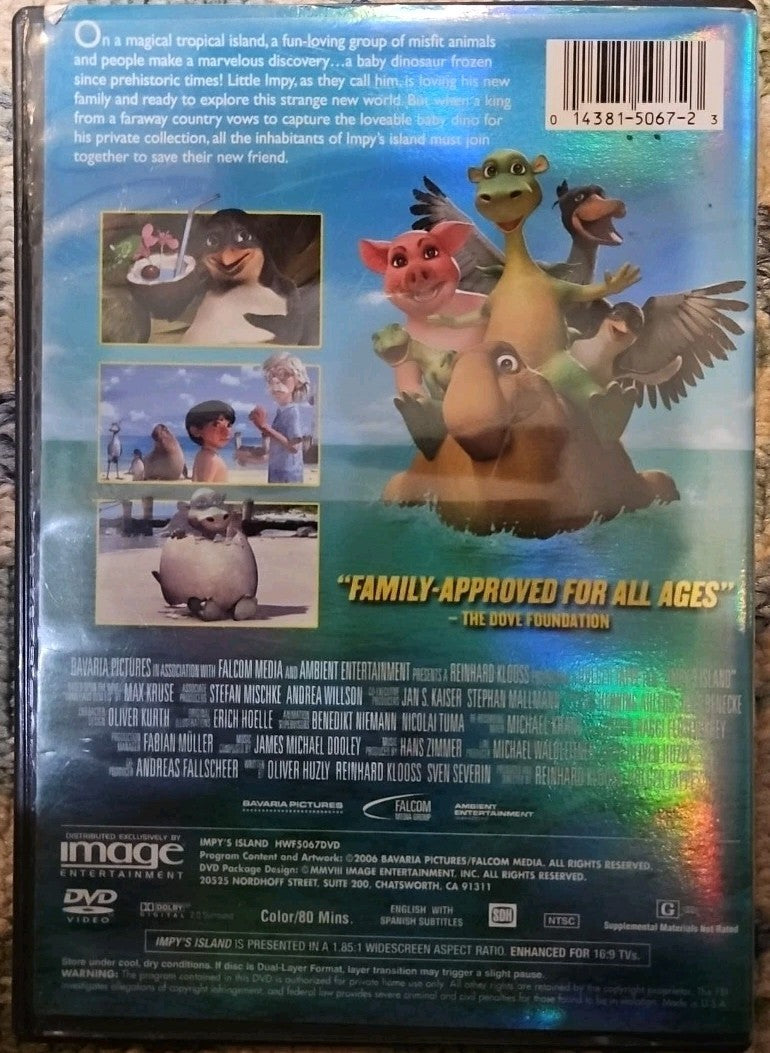 Impys Island (DVD, 2008) New Sealed