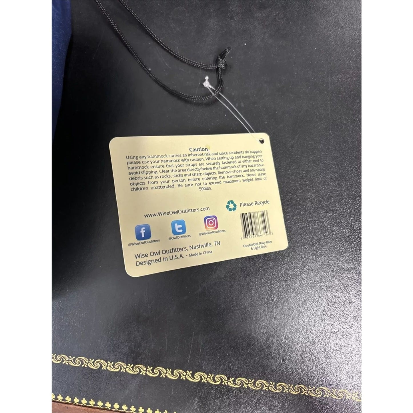 Wise Owl Outfitters - Hammock Camping Set - Factory sealed