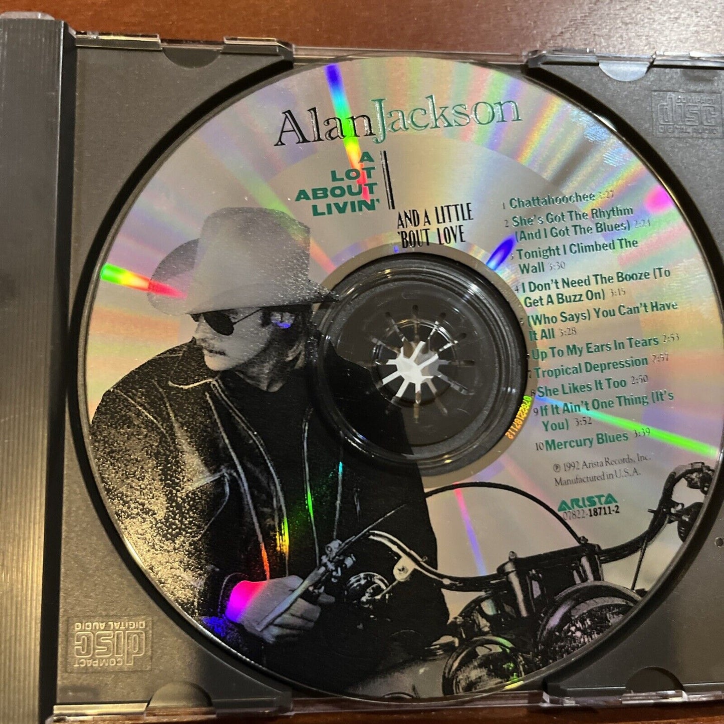 CD Alan Jackson - A Lot About Livin' And A Little 'Bout Love. Very Good