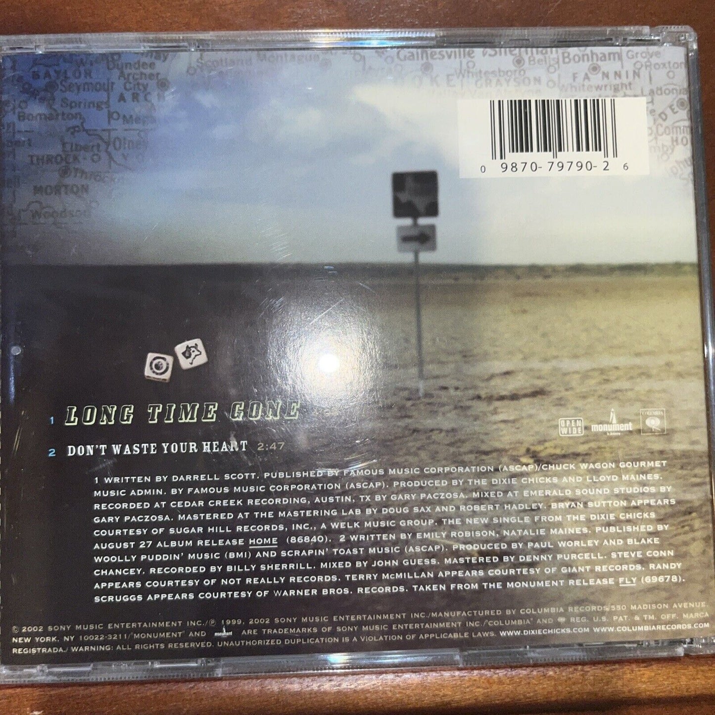 Dixie Chicks : Long Time Gone CD (2003) New