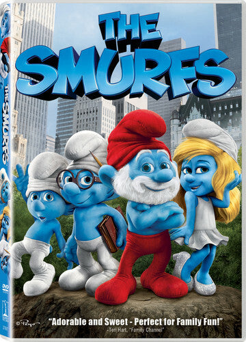 The Smurfs (DVD, 2011) Slimcase. Artwork Cropped. Tested
