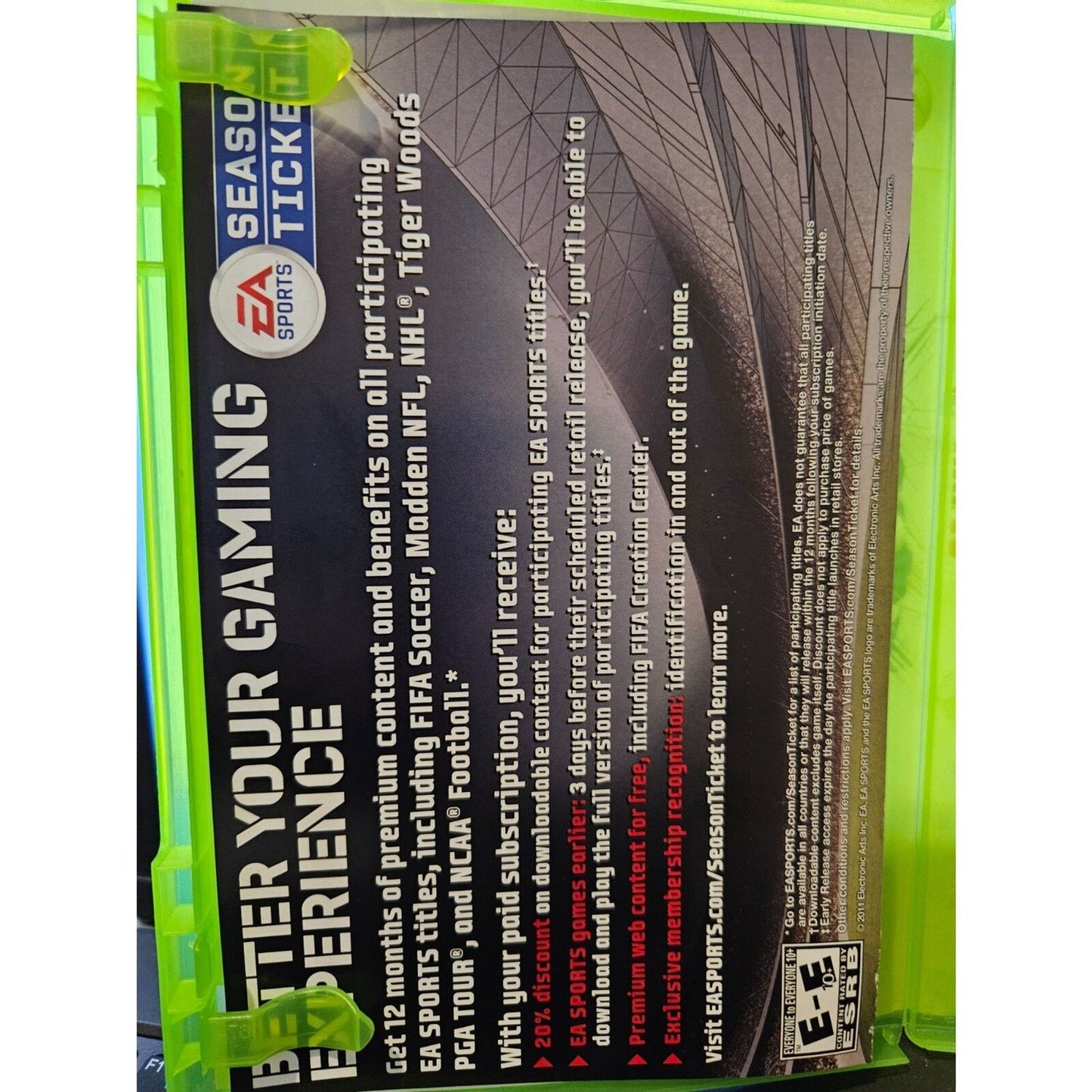 NHL 12 (Xbox 360) New Case. Tested. No scratches. Markered.