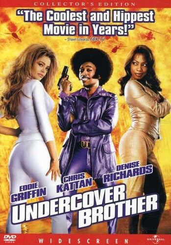 Undercover Brother (DVD, 2002) Slimcase. Artwork Cropped. Tested.