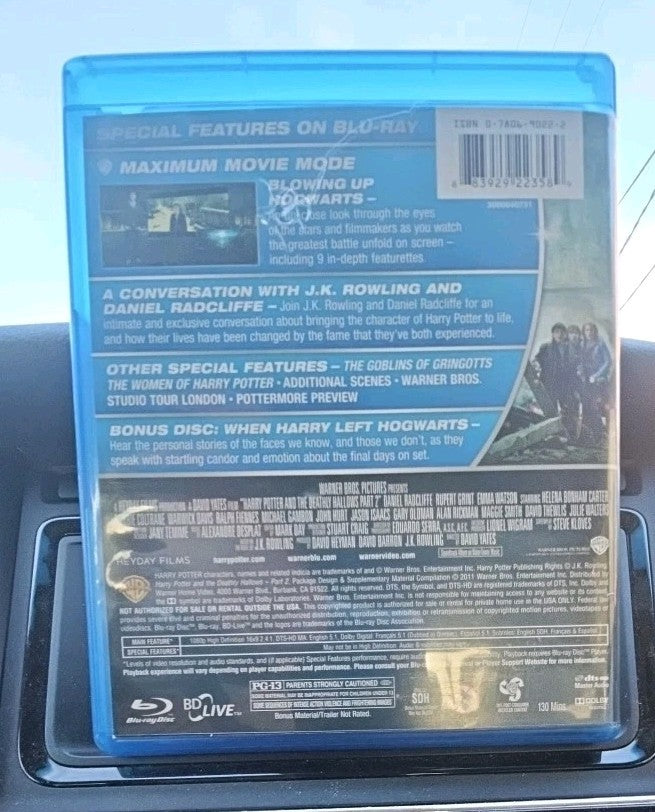 Harry Potter & The Deathly Hollows Part 1 & 2 Bluray. Brand new sealed.