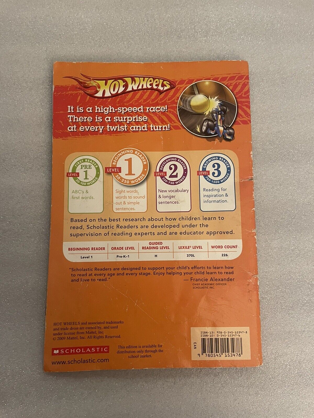 Hot Wheels: Wild Rides by Ace Landers (Softcover) Level 1