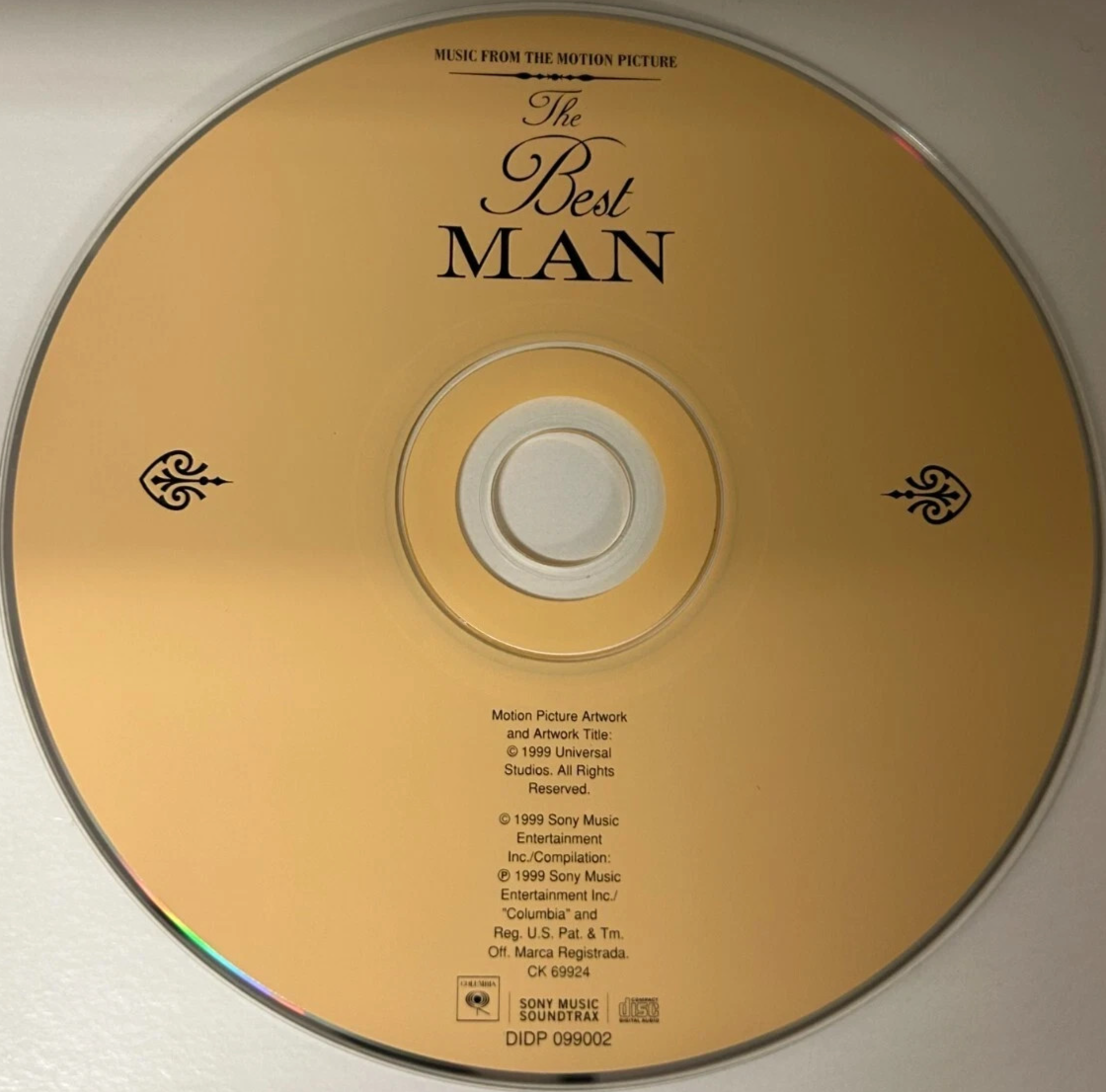 The Best Man - Original Soundtrack (CD) Disc Only
