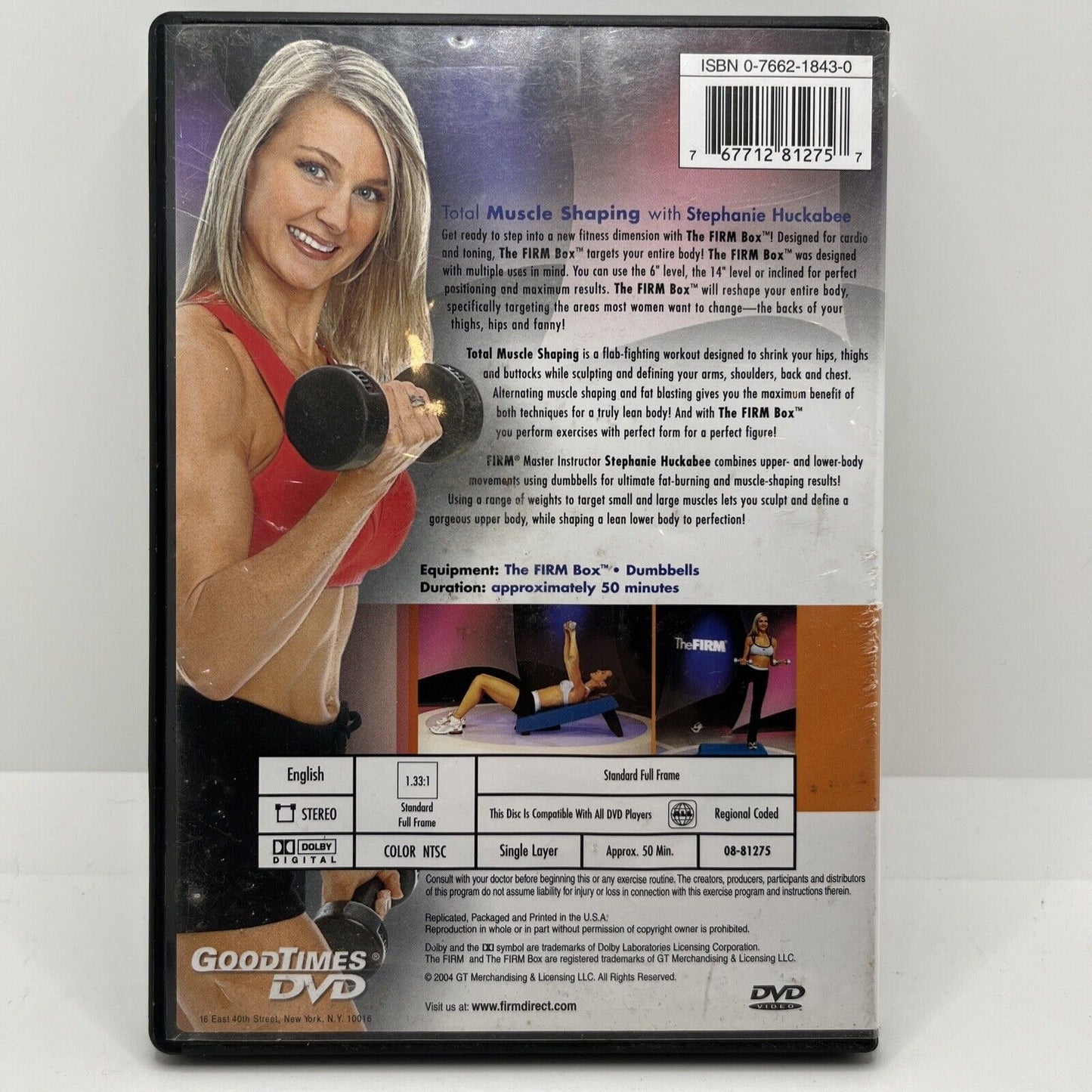 The Firm Body Sculpting System Total Muscle Shaping w/ Stephanie Huckabee DVD