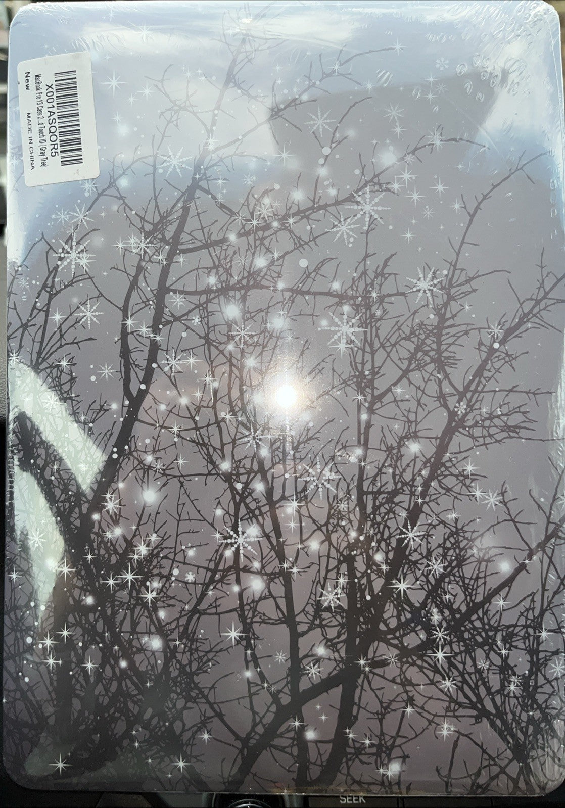 Winter Grey Cover For MacBook Pro 13 With Keyboard Skin