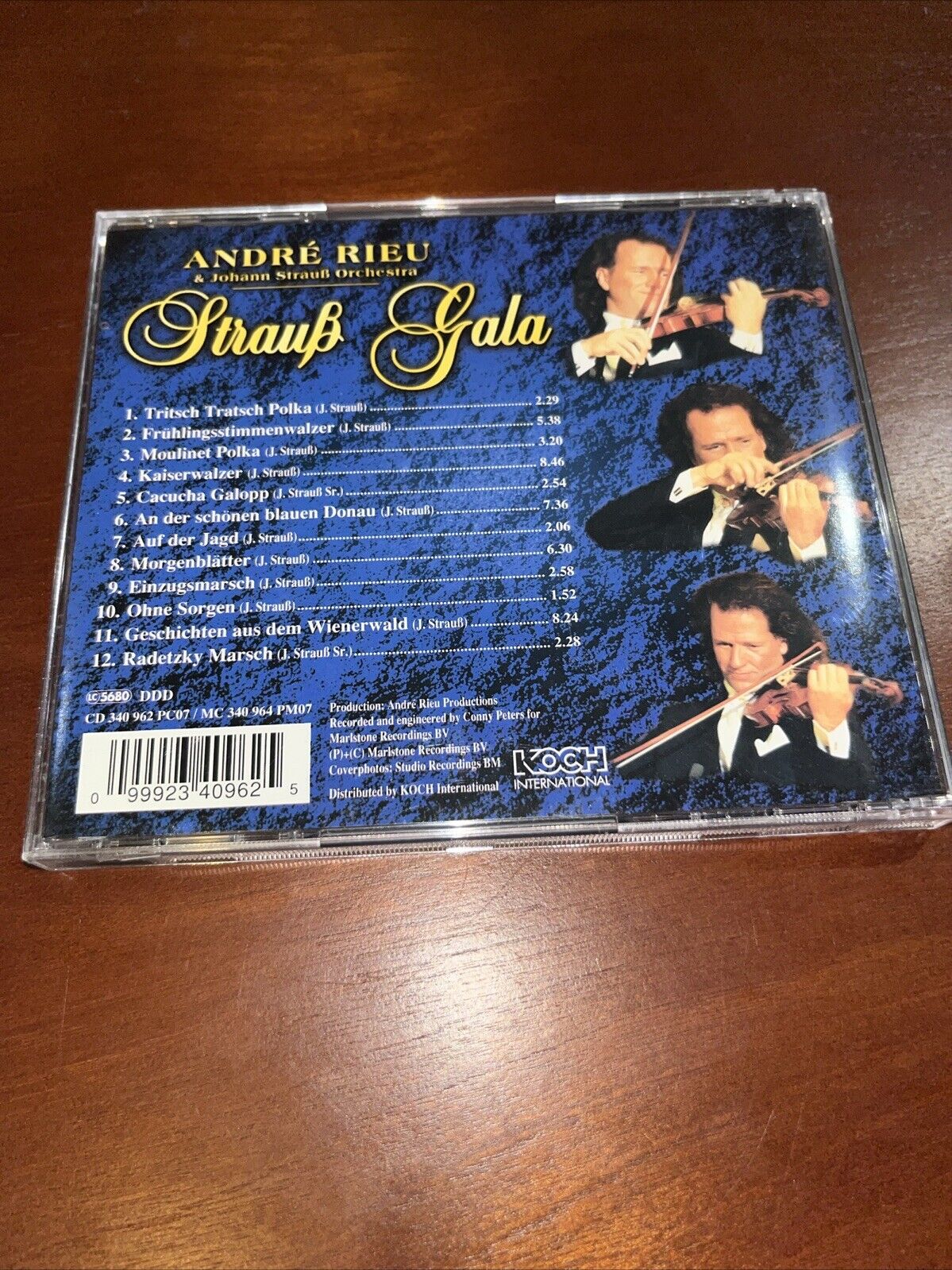 Rieu, Andre : André Rieu & Johann Strauss Orchestra CD