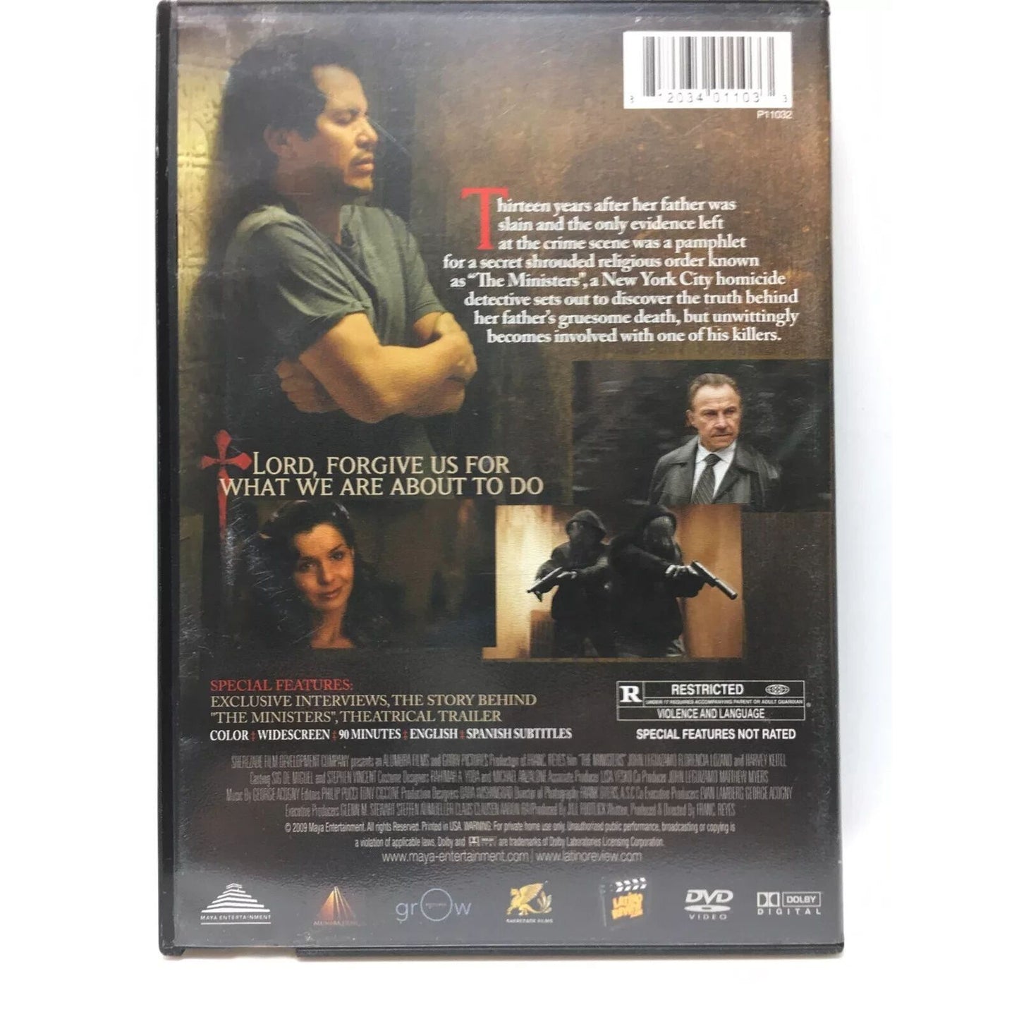 The Ministers (DVD) Harvey Keitel, John Leguizamo - Brand New Sealed