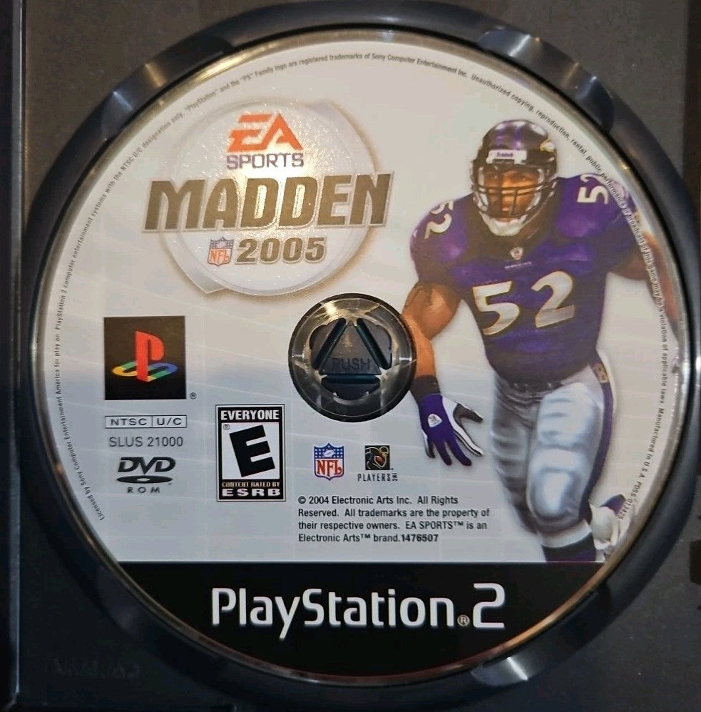Madden NFL 2005 CIB Sony PS2 Playstation 2. Tested. CiB. Original Case