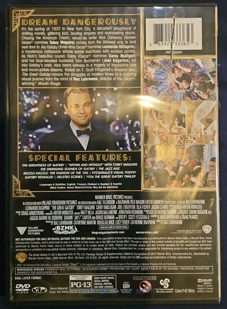 Great Gatsby, The (Special Edition)(DVD) - Drama,Romance F. Scott Fitzgerald...