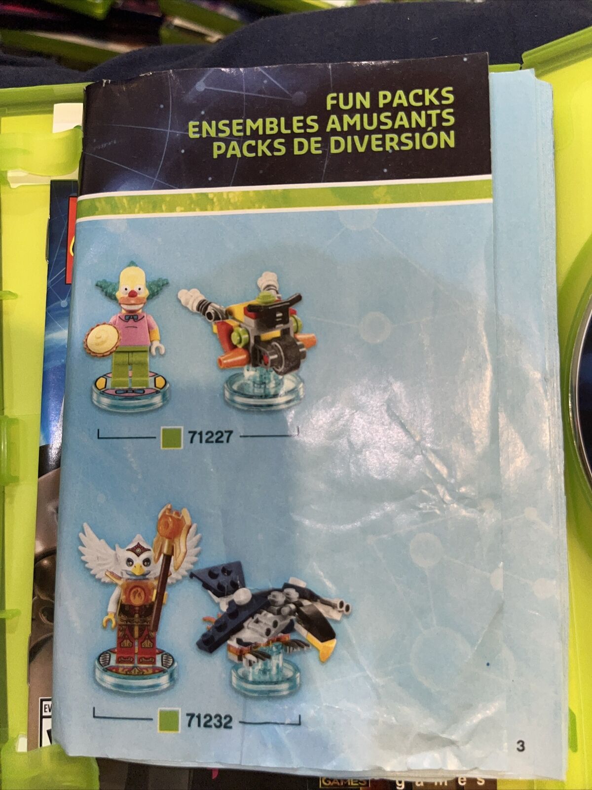 Lego Dimensions (Xbox 360) With Booklet, New Case, Tested