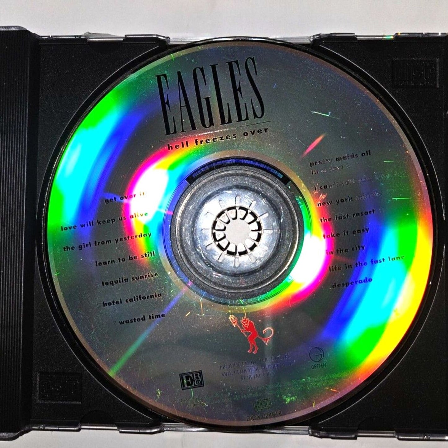 Eagles - Hell Freezes Over (CD) Tested. No scratches. Minor shelf wear.