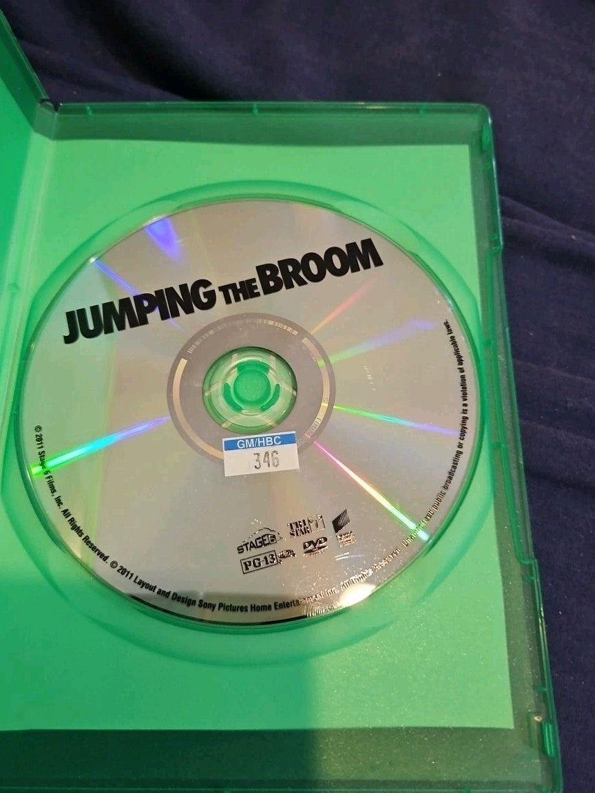 Jumping The Broom (DVD) Slim Case. Cropped Artwork