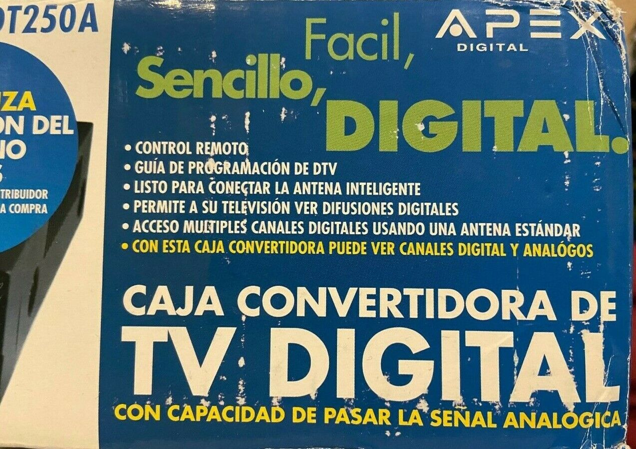 Apex DT205A Digital Converter Box -- OPEN BOX