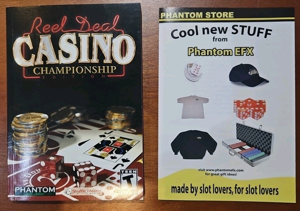 Reed Deal Casino Championshp Edition PC Game by Phantom EFX. Still Sealed