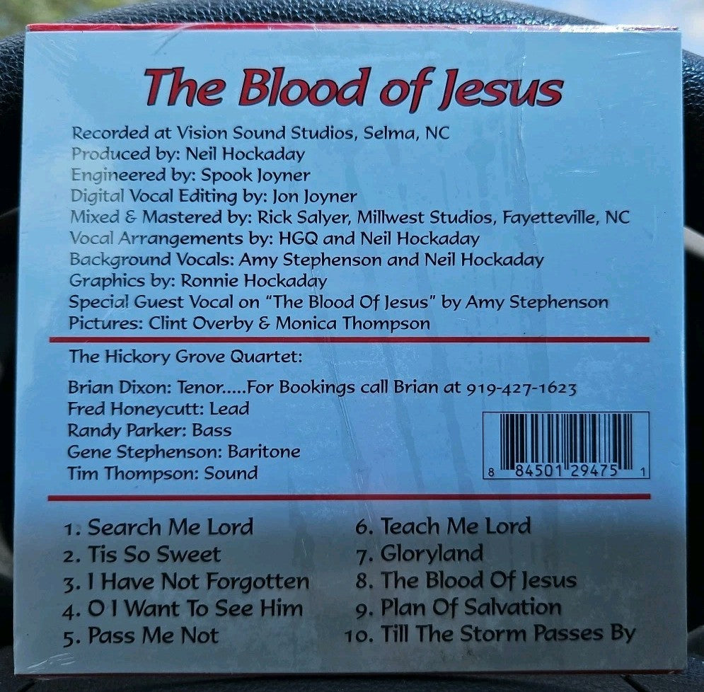 HGQBlood Of Jesus (CD) Sealed
