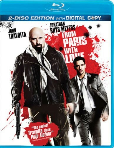 From Paris with Love (Blu-ray, 2010) New. No Digital Download