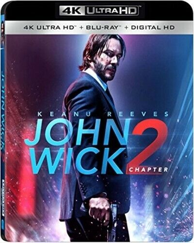 John Wick: Chapter 2 (Ultra HD, 2017) New. No Digital Download