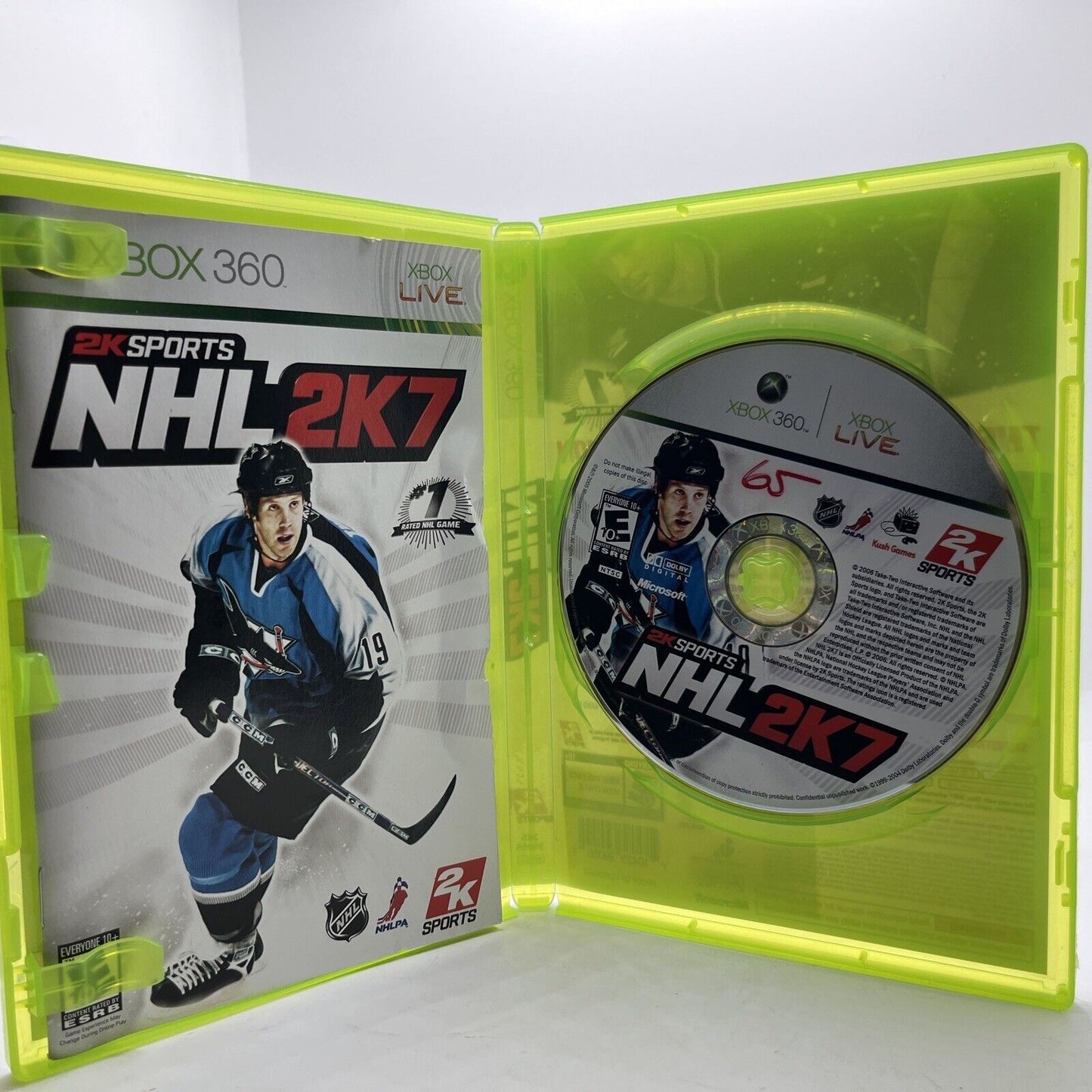 NHL 2K7 (Microsoft Xbox 360, 2006)