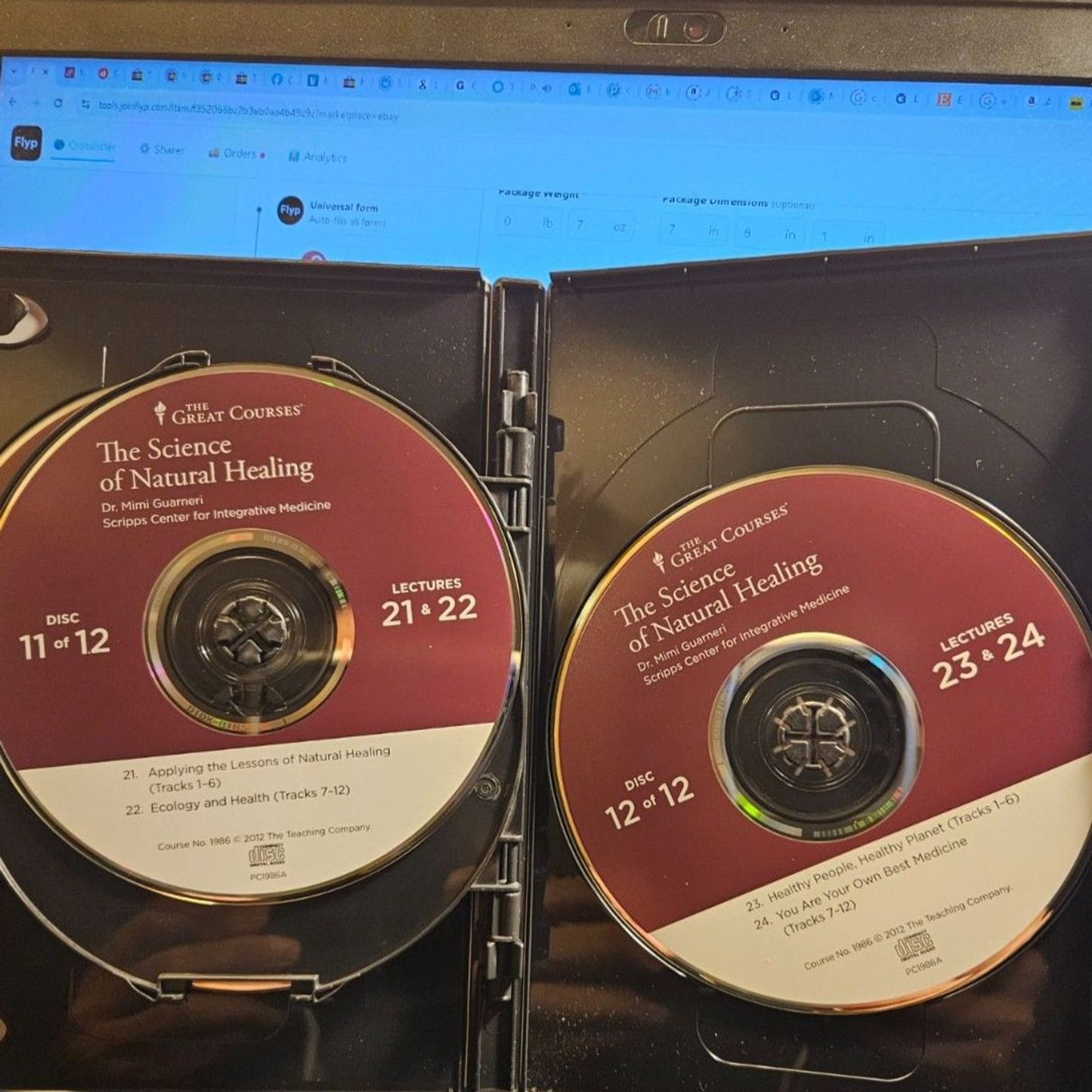 The Science of Natural Healing Volumes 1 and 2 (12 CD Set) Like New