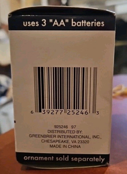 Color Changing Light Up Crystal Glass Ornament Display Stand Silver