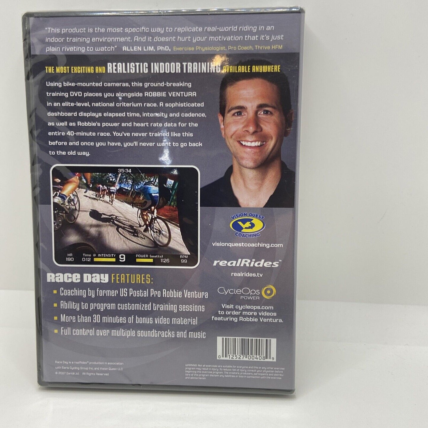 Real Rides: Race Day With Robbie Ventura (DVD, 2006)