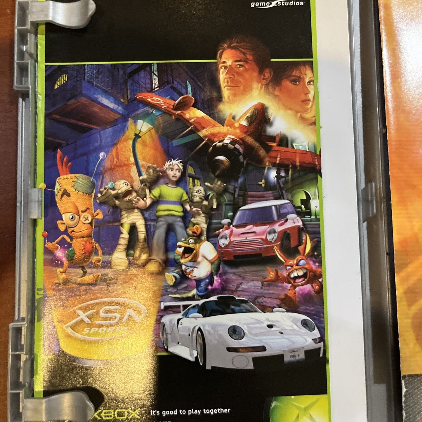 MechAssault Original Xbox Game- W/Manual. No artwork. Tested No Scratches. 