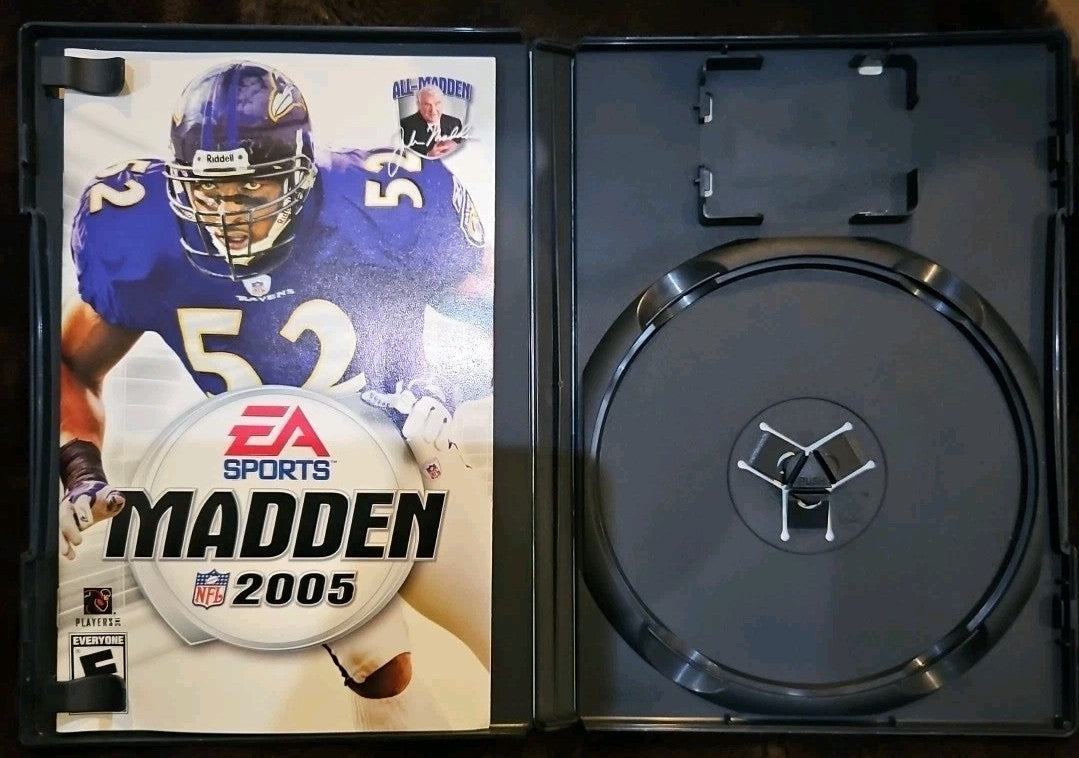 Madden NFL 2005 Sony PS2 Playstation 2. No Game. Case + Artwork + Manual ONLY