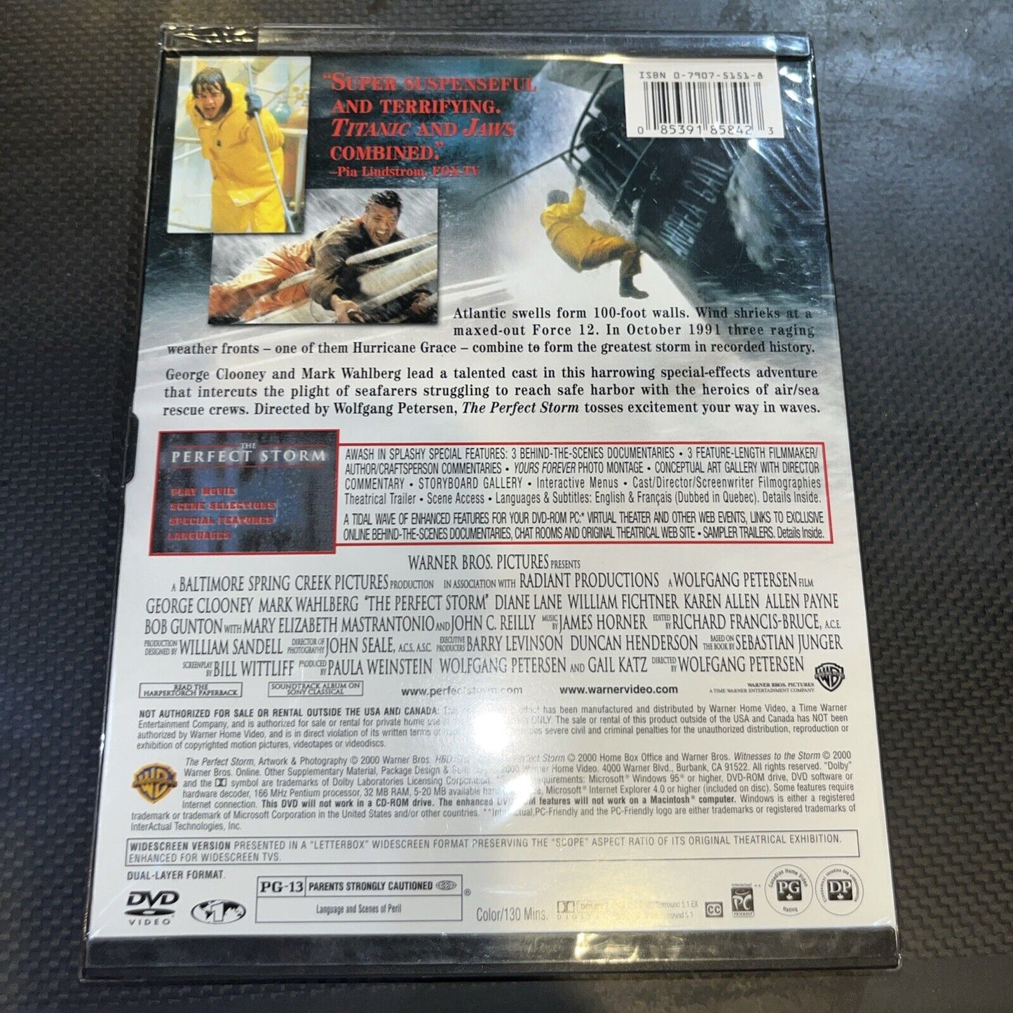 The Perfect Storm DVD BRAND NEW FACTORY SEALED