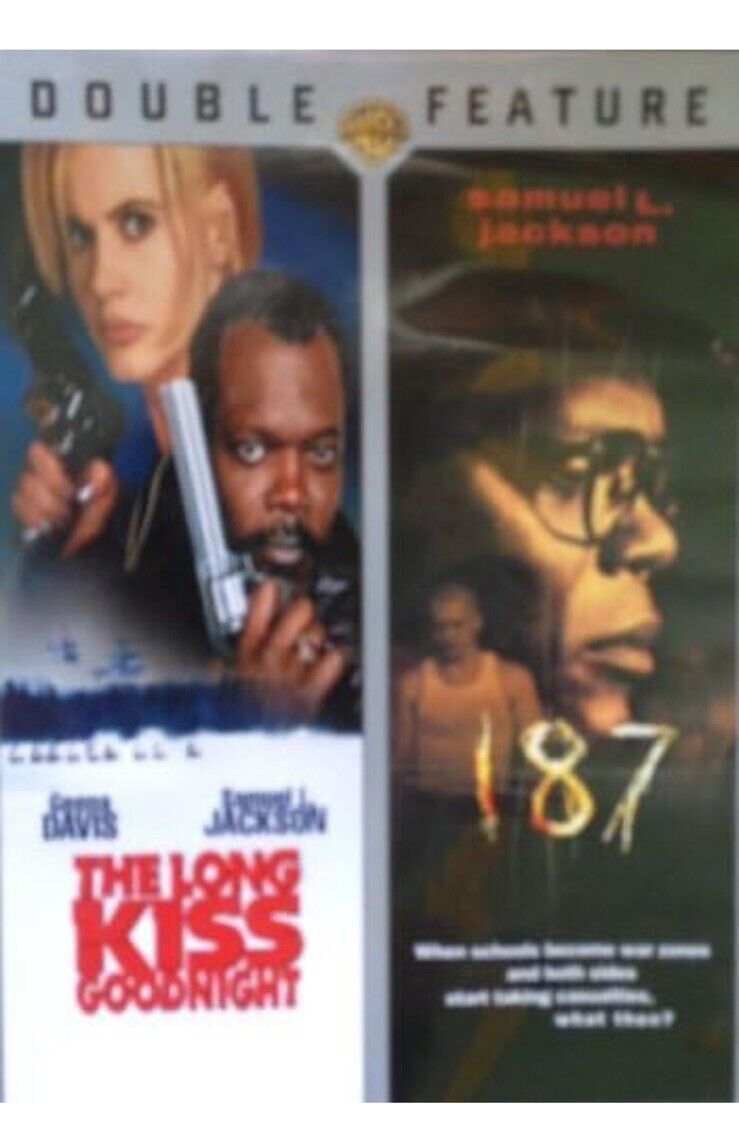 The Long Kiss Goodnight/ 187 (DVD) New