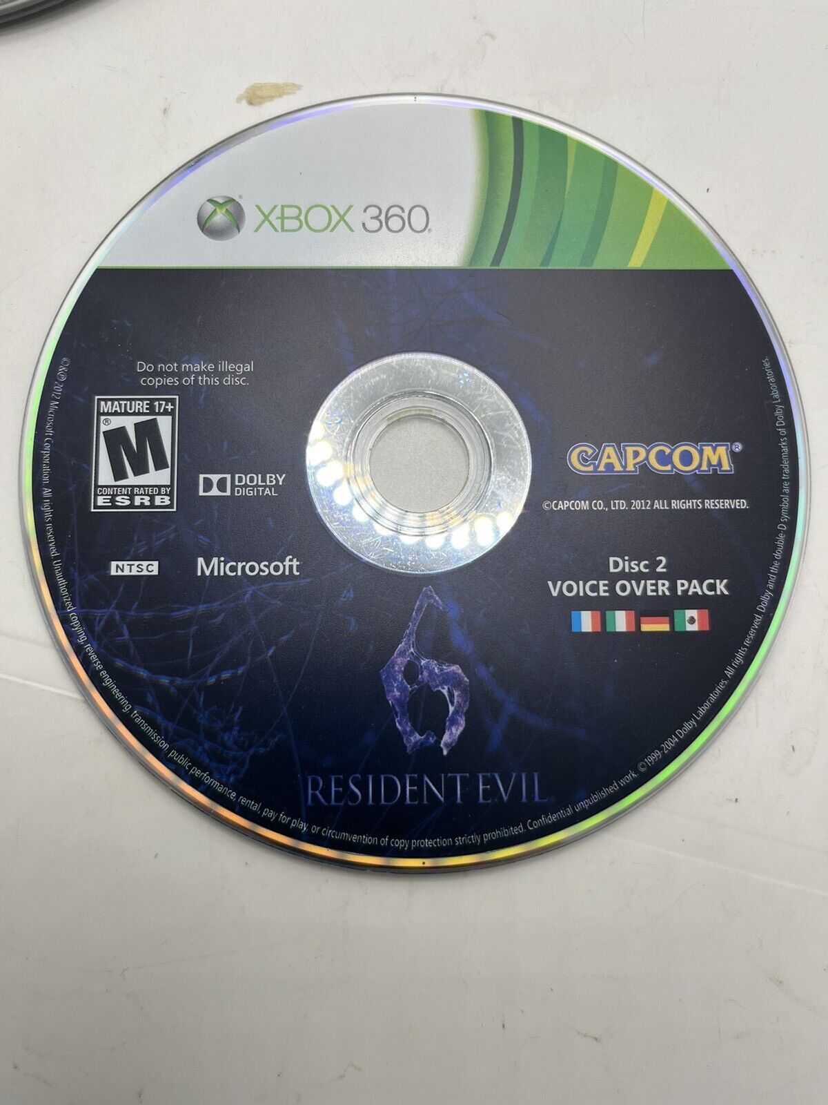 Resident Evil Discovery 2 Voice Over Pack Xbox 360