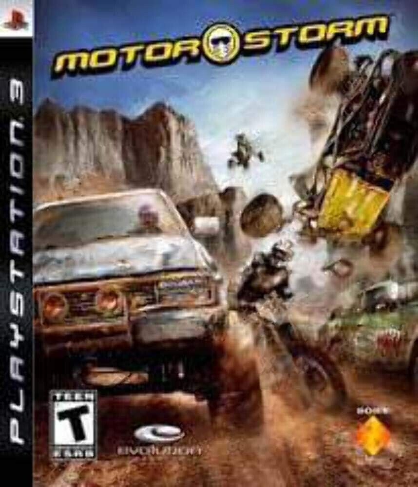 MotorStorm - PS3 - Tested. No scratches. New Case. Resealed.